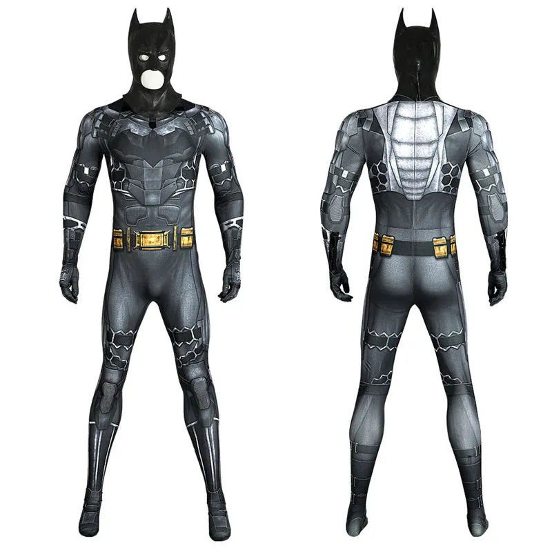 The Flash Ben Affleck Batman Cosplay Costume Superhero Batman Jumpsuit Mask