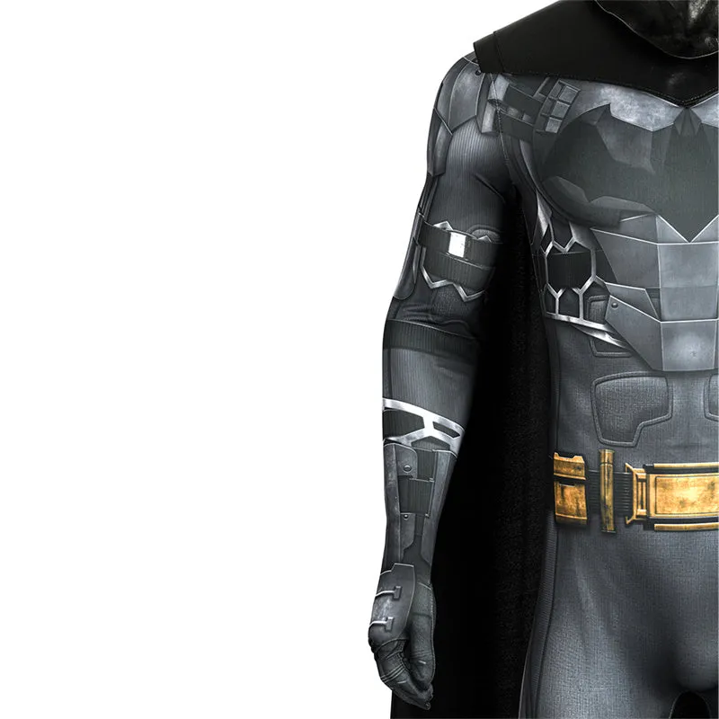 The Flash Ben Affleck Batman Cosplay Costume Superhero Batman Jumpsuit Mask