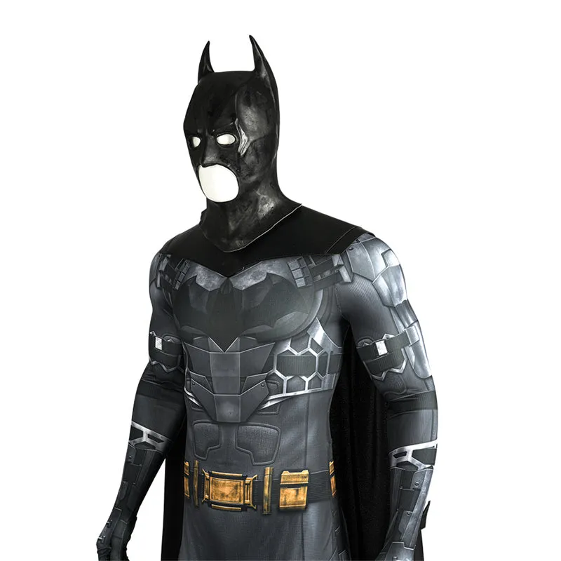 The Flash Ben Affleck Batman Cosplay Costume Superhero Batman Jumpsuit Mask