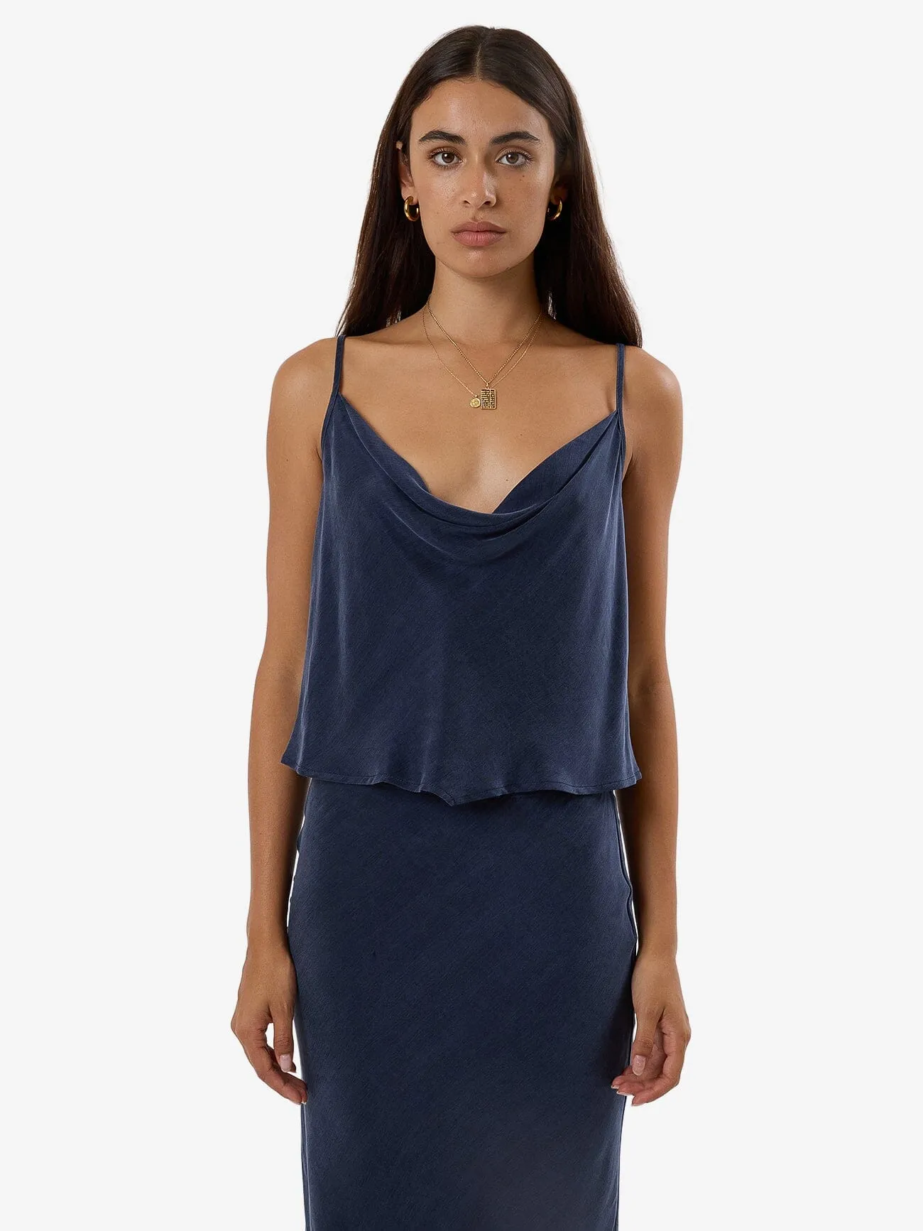 Thea Camisole - Oxford Blue