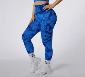 Tie Dye Seamless Leggings