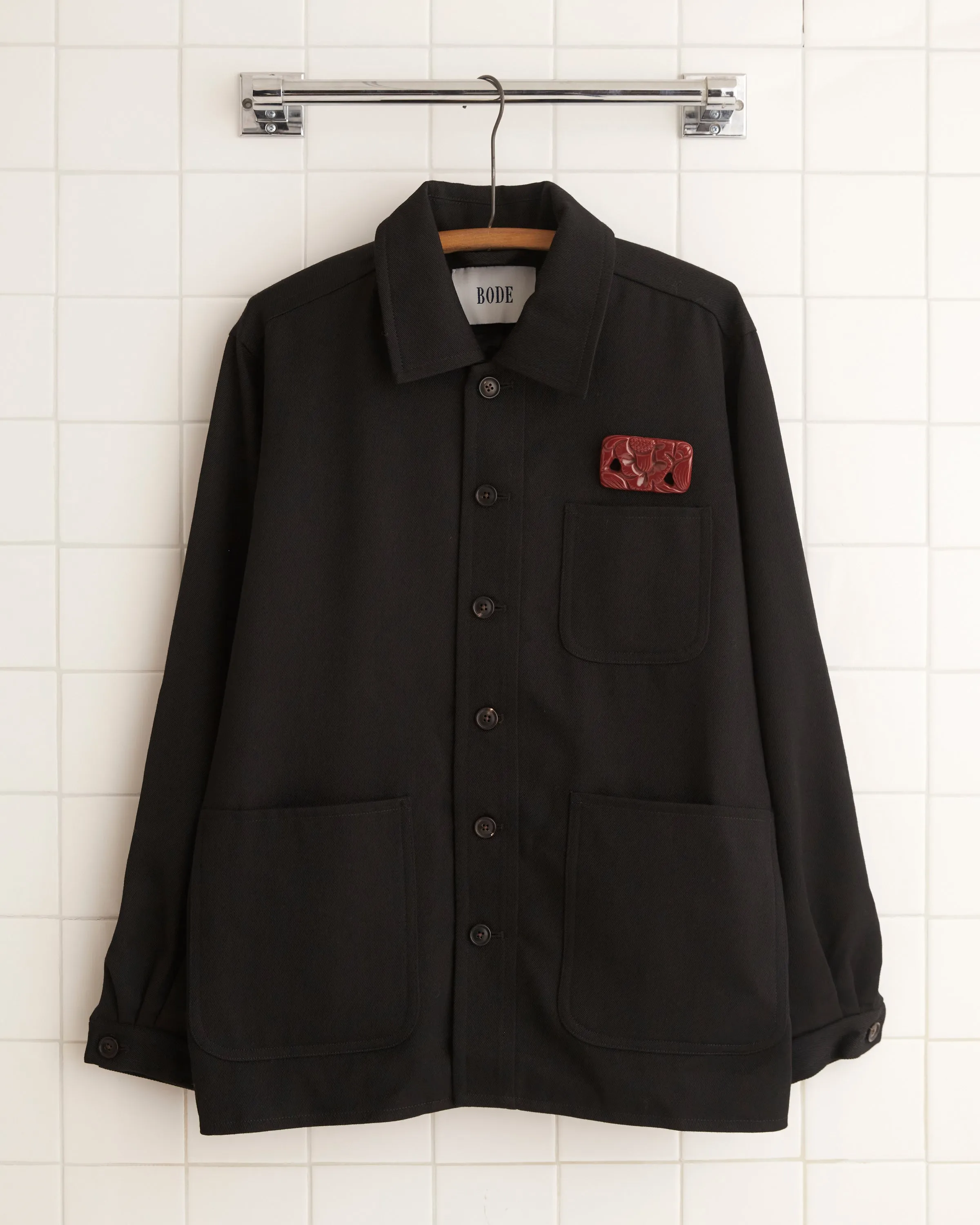 Twill Franck Jacket - Black