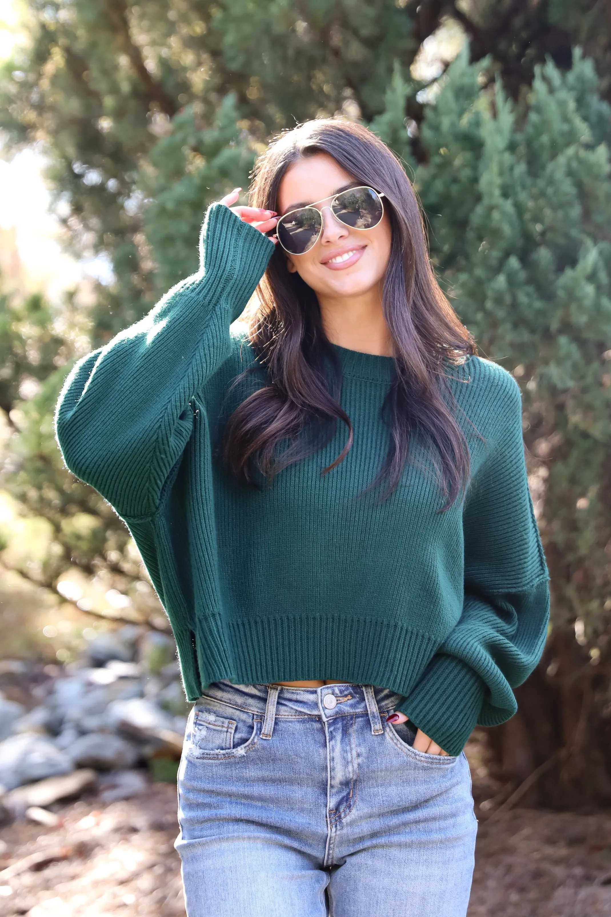 Warm Bliss Cropped Sweater - DOORBUSTER