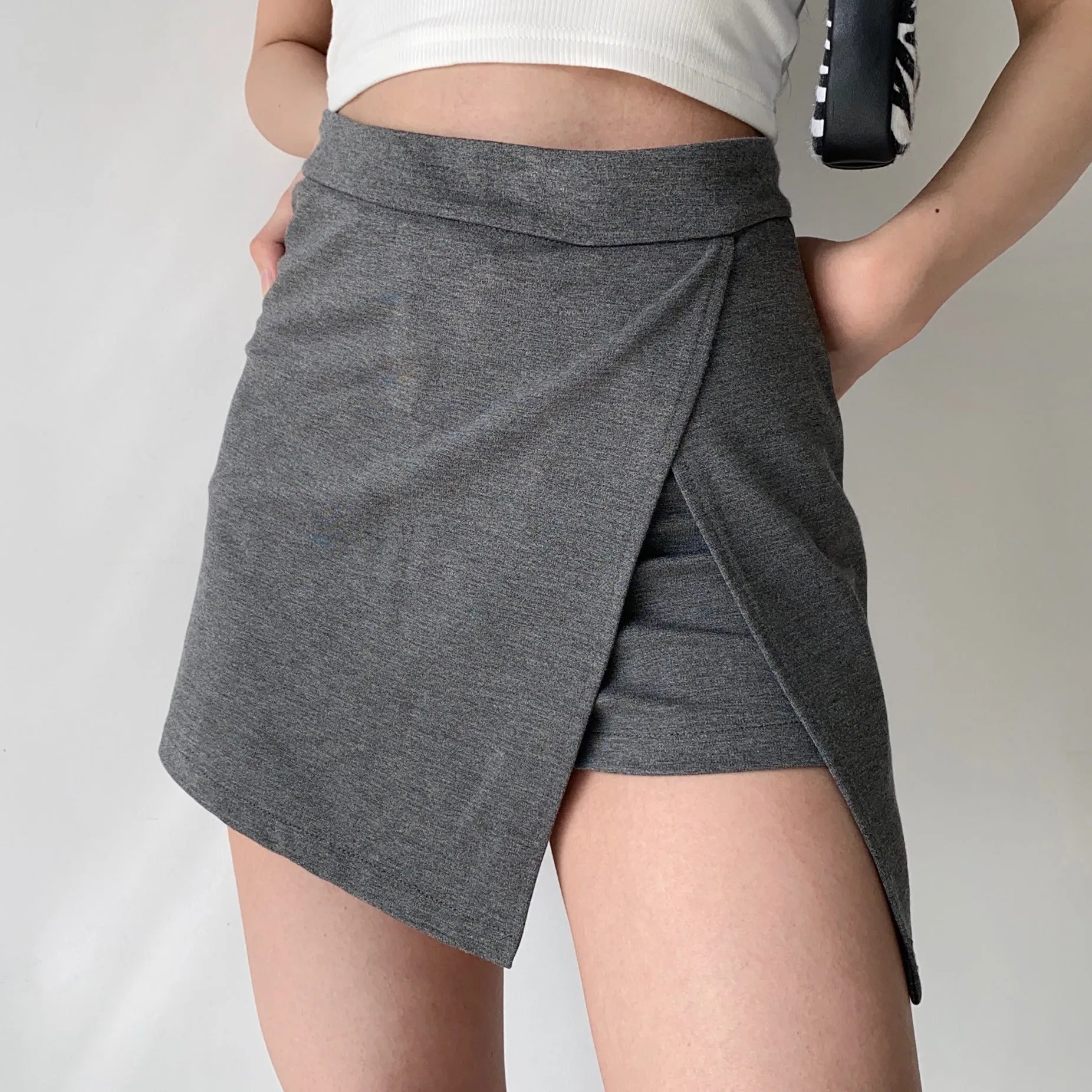 Wenkouban - Culottes Slit Skirt