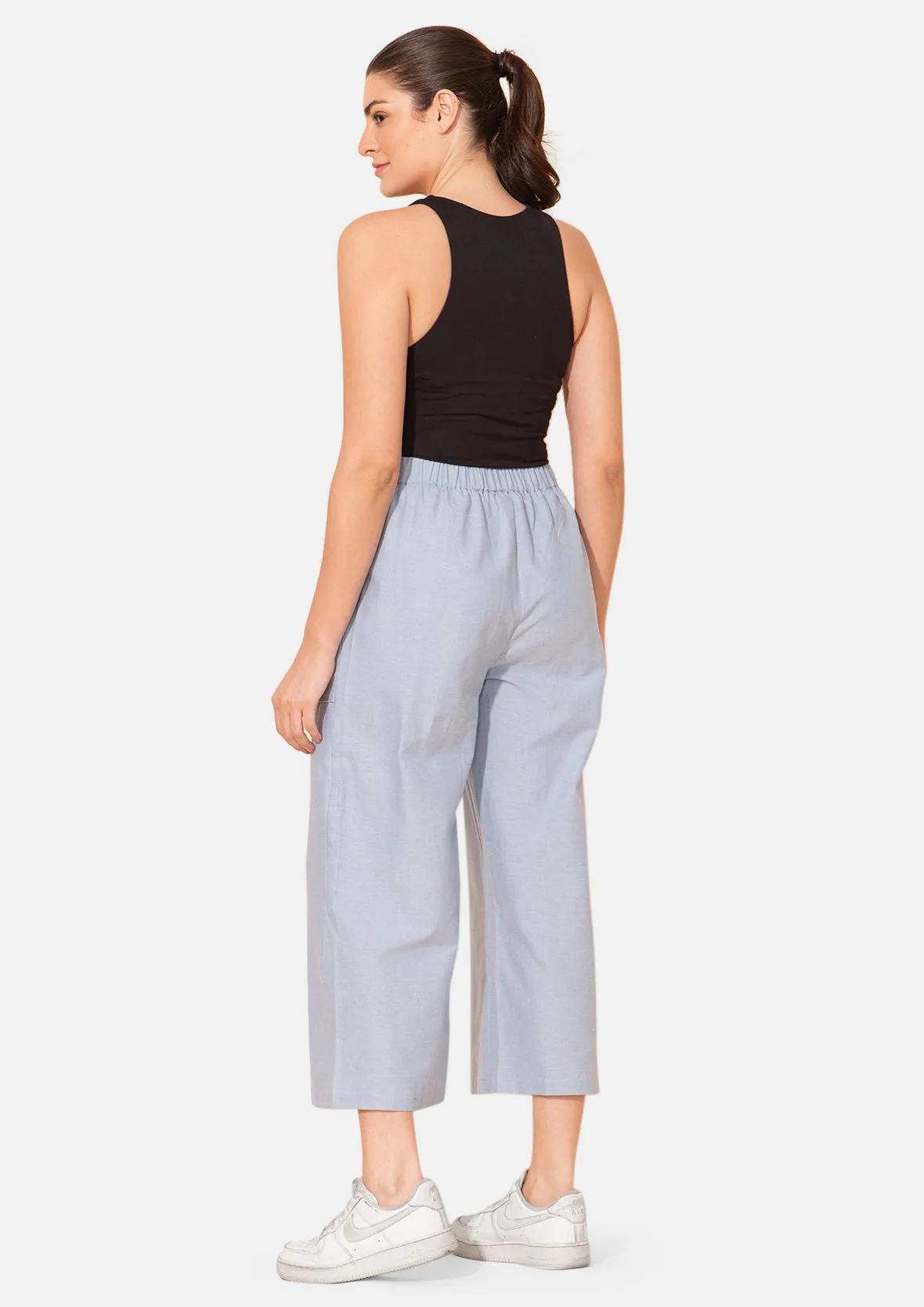 Wide Leg Trouser With Pockets