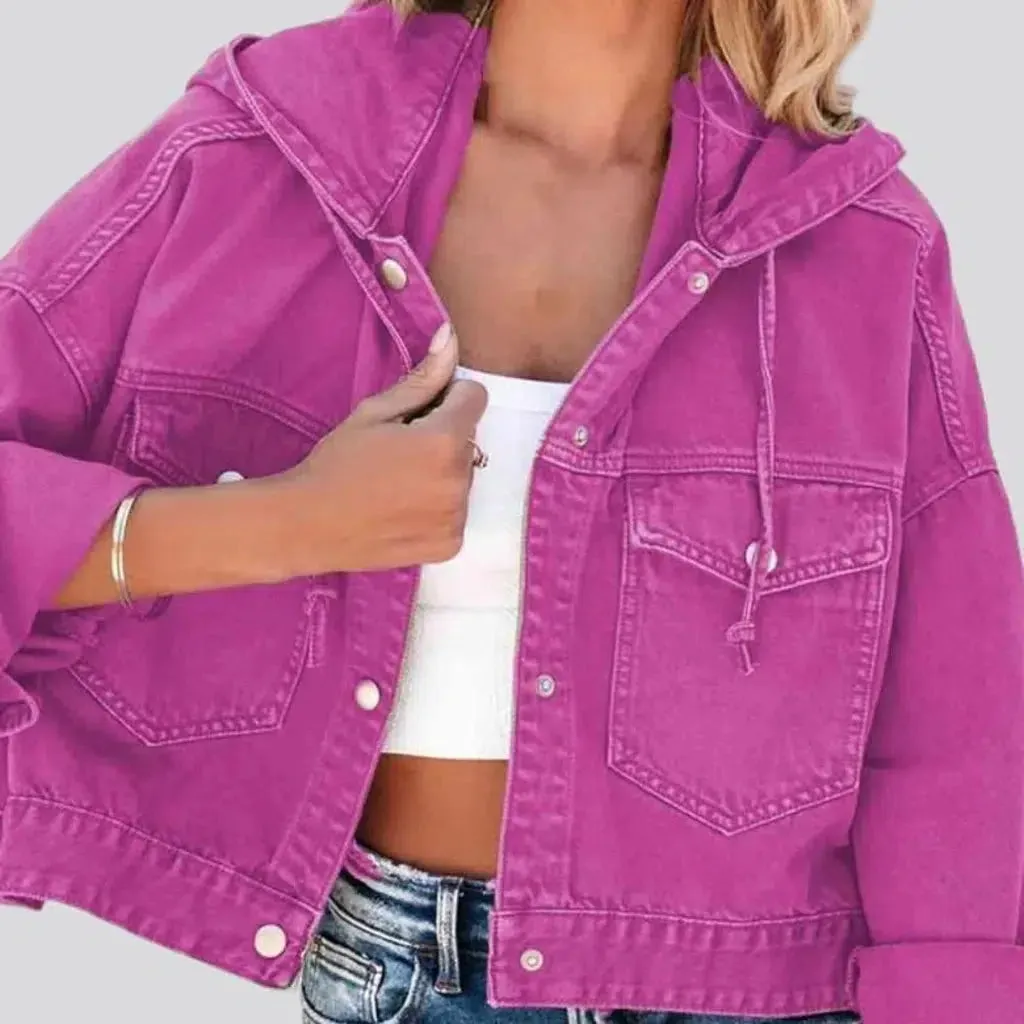 Y2k jeans jacket
 for women