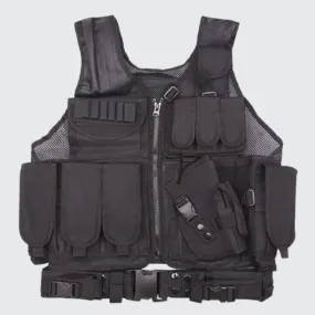 Zip Up Tactical Vest