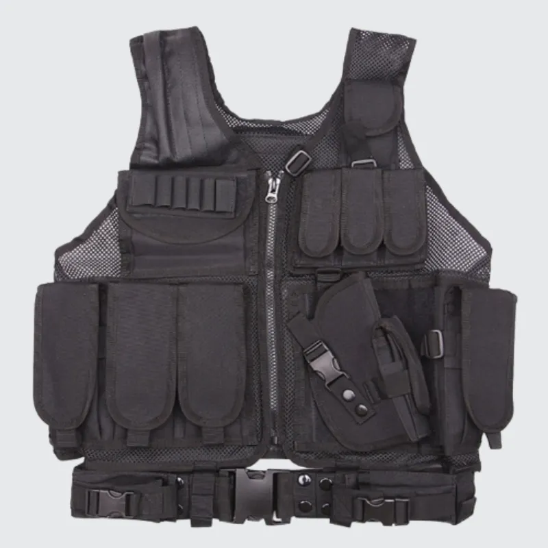 Zip Up Tactical Vest