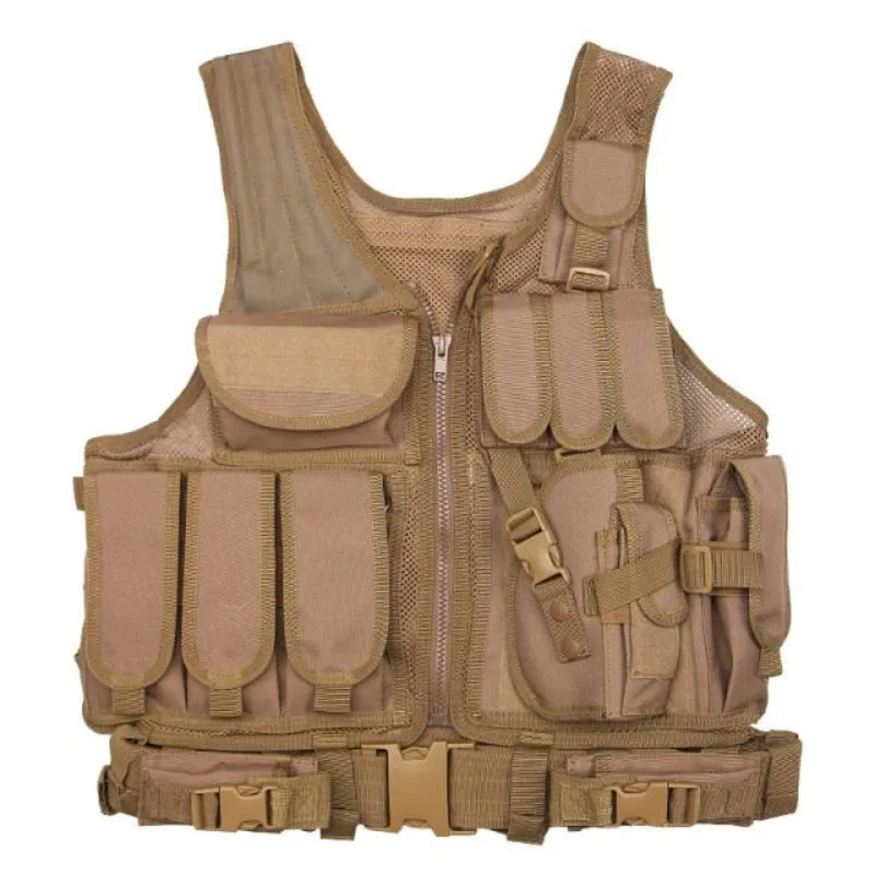 Zip Up Tactical Vest